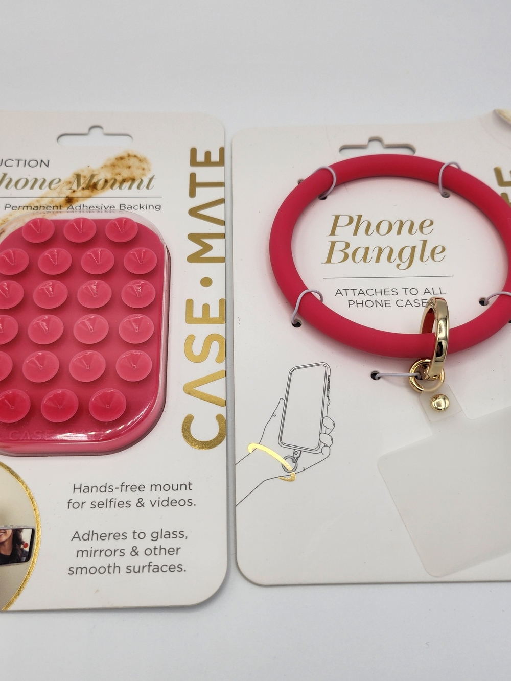 case-mate Pink Phone Bangle and Mount Accessory Set